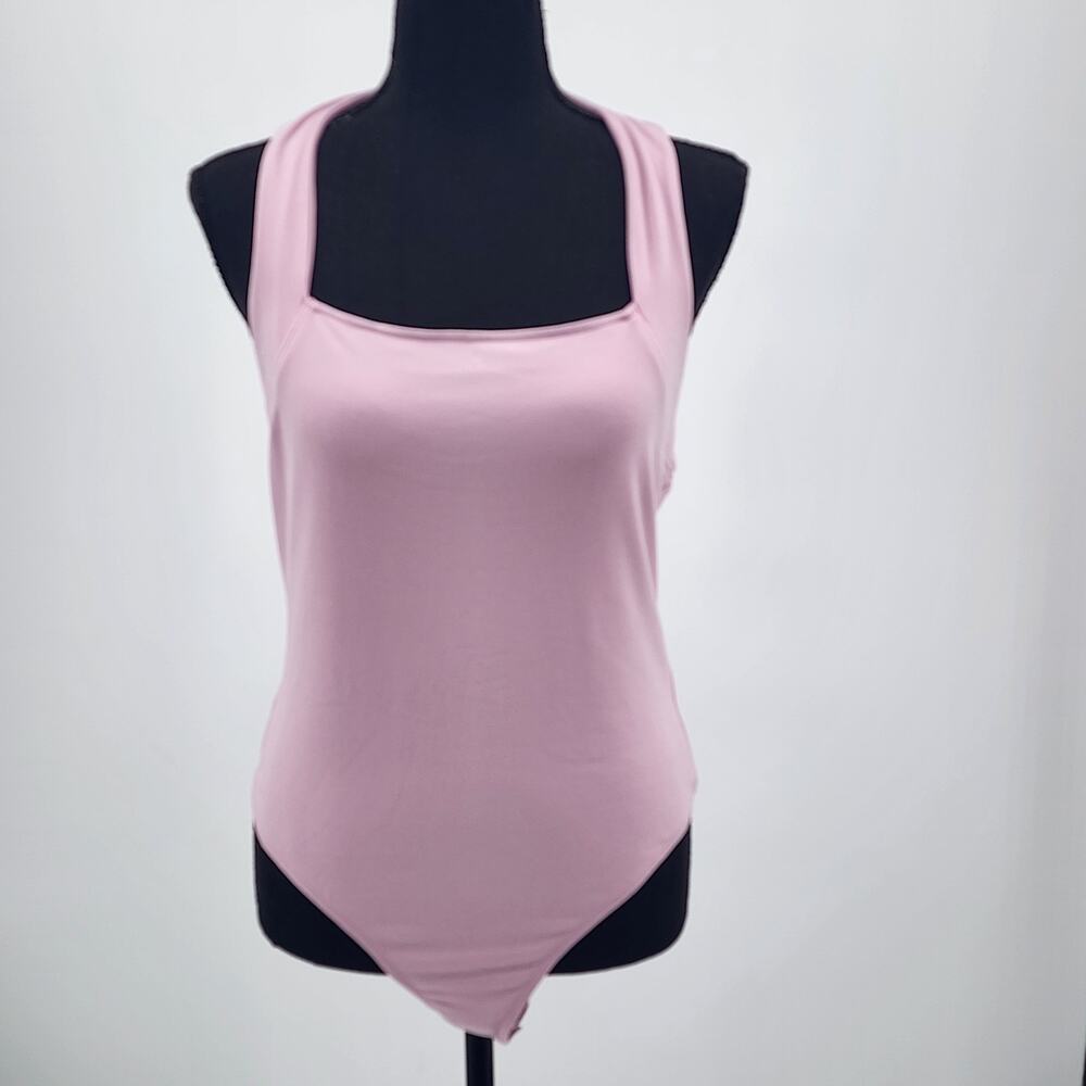 Paige Nola Halter Bodysuit in Fragrant Lilac Lavendar NWT Size M